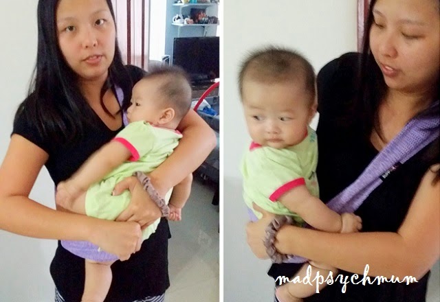 MadPsychMum Singapore Parenting Travel Blog Suppori Baby Sling